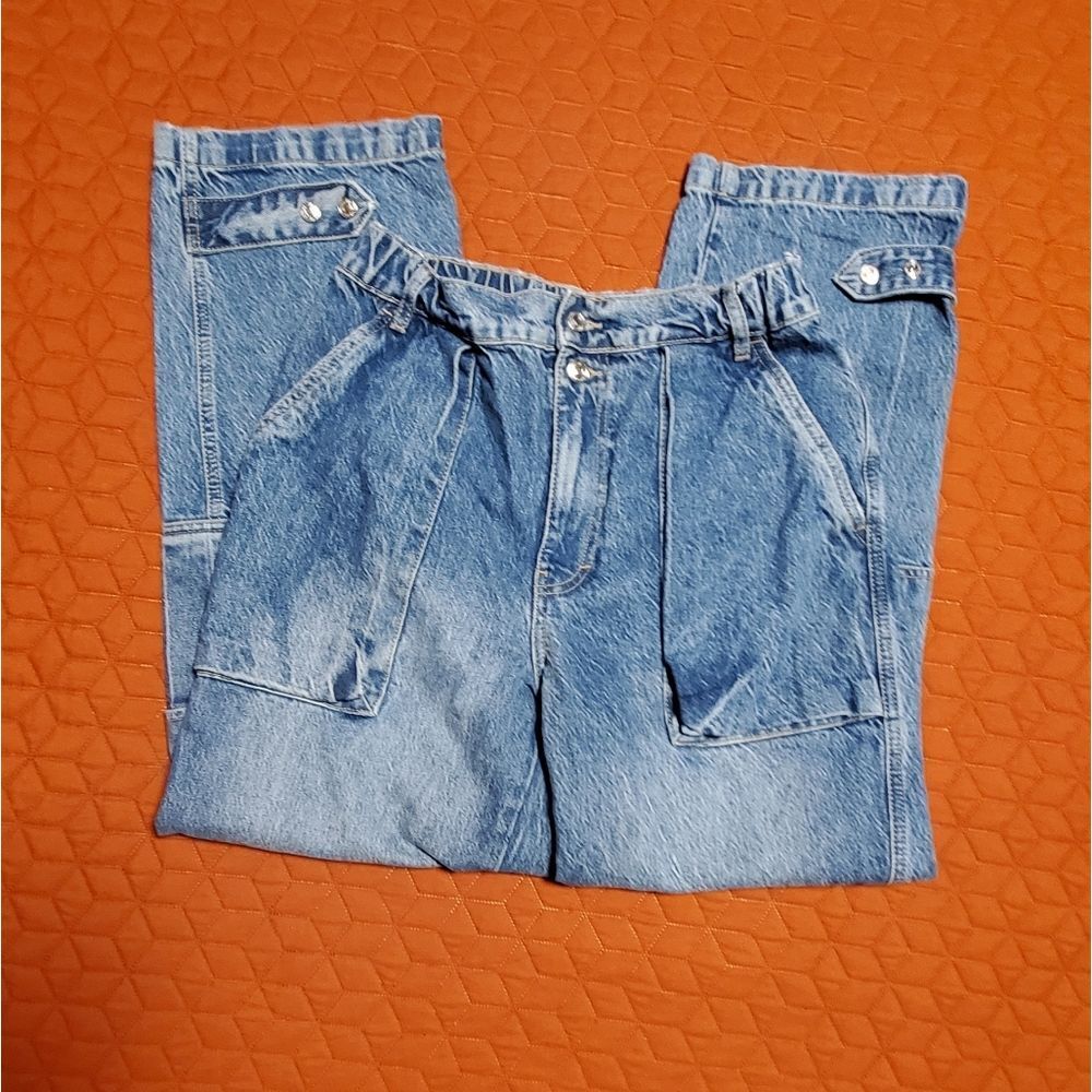 Free People - We The Free Marx Slouch Cargo Jean - Size 26 - Picture 3 of 4